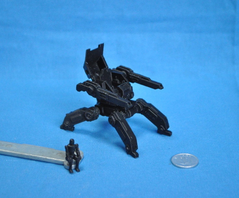 1/60スケール オリジナルロボットD(小型多脚タイプ)