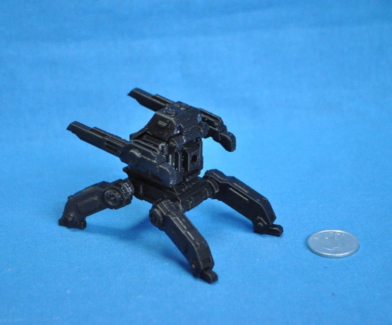 1/60スケール オリジナルロボットD(小型多脚タイプ)
