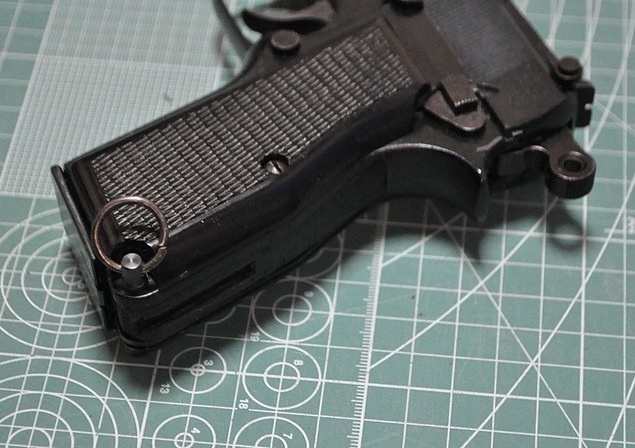 ハイパワー用他機種ストック取付用ハウジング(M社製モデルガン用)