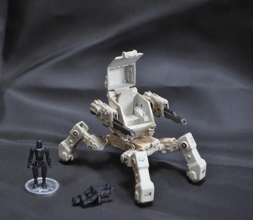 1/60 オリジナルロボットP-02(小型多脚タイプ)