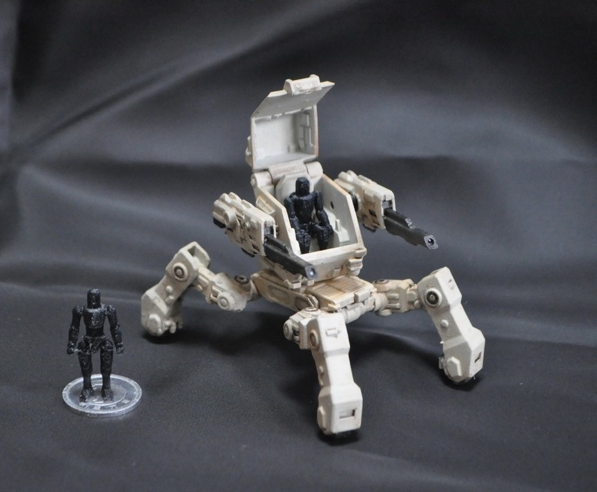 1/60 オリジナルロボットP-02(小型多脚タイプ)