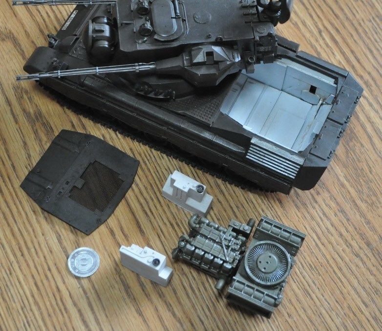 1/35スケール ゲパルト(レオパルト1)用エンジンセット