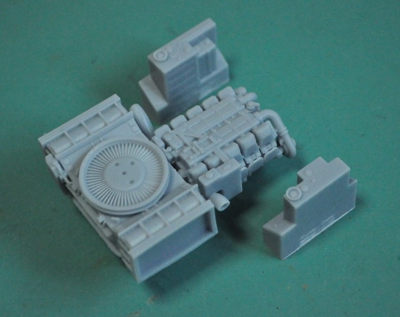 1/35スケール ゲパルト(レオパルト1)用エンジンセット