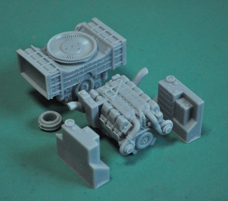 1/35スケール ゲパルト(レオパルト1)用エンジンセット