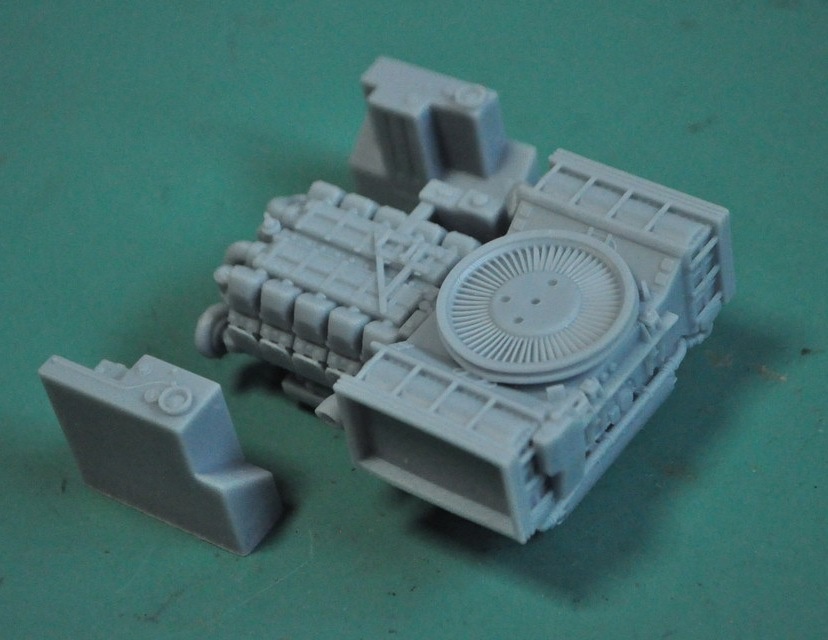 1/35スケール ゲパルト(レオパルト1)用エンジンセット