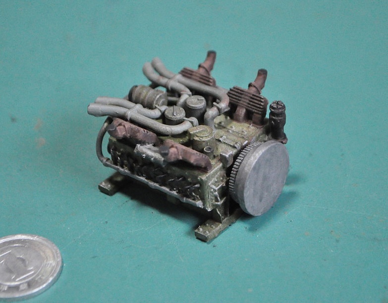 1/35スケール チャーチル エンジン キット