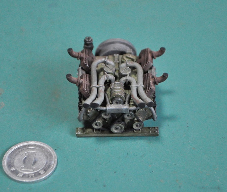 1/35スケール チャーチル エンジン キット