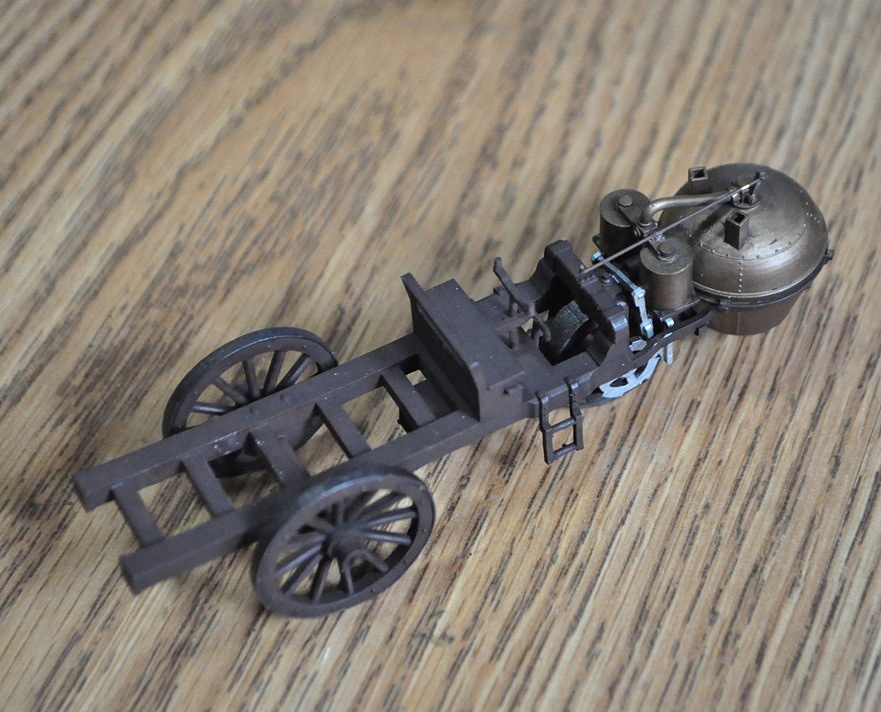 1/64スケール 「キュニョーの砲車(蒸気自動車)」(単体)塗装済み完成品