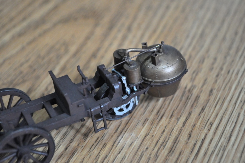 1/64スケール 「キュニョーの砲車(蒸気自動車)」(単体)塗装済み完成品