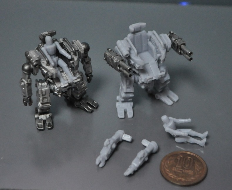 ガーランドCGワークス 1/60 オリジナルロボ”Cローダー”(開放型コックピットローダータイプ)