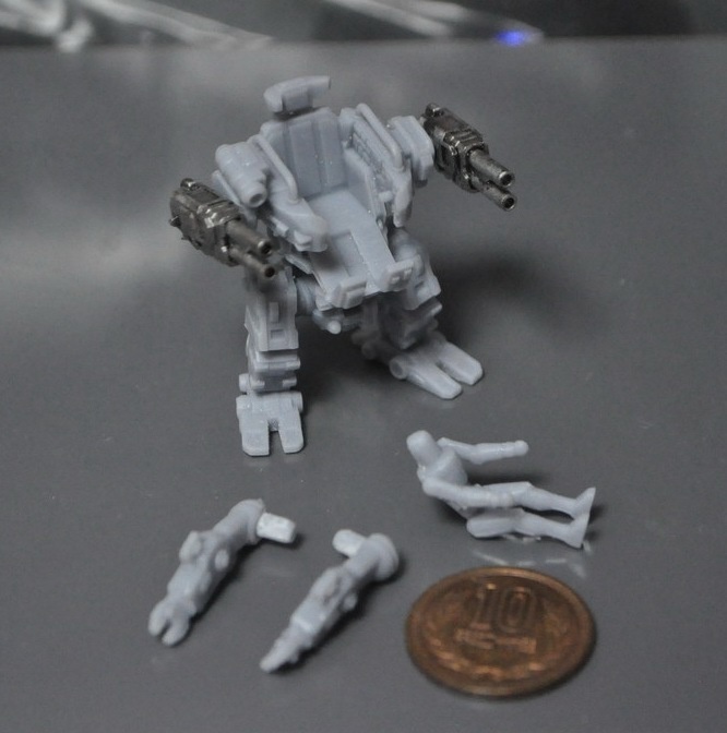 ガーランドCGワークス 1/60 オリジナルロボ”Cローダー”(開放型コックピットローダータイプ)