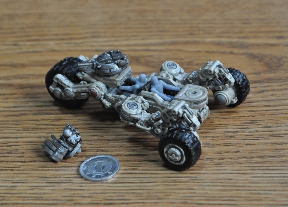 ガーランドCGワークス 1/60 3輪高機動戦闘車 XM2023F