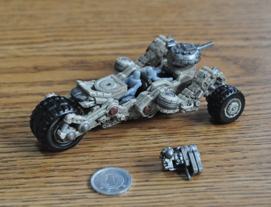 ガーランドCGワークス 1/60 3輪高機動戦闘車 XM2023F