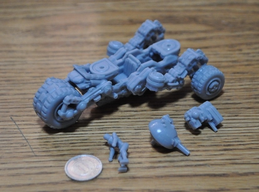 ガーランドCGワークス 1/60 3輪高機動戦闘車 XM2023F