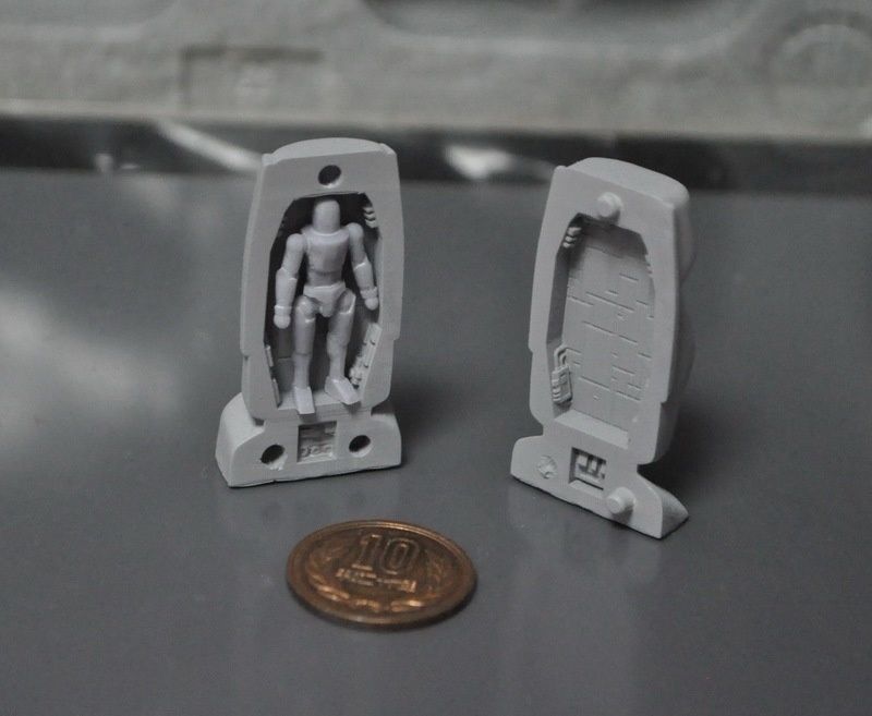 ガーランドCGワークス 1/60 モアイ型カプセル