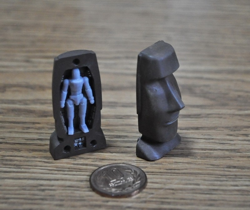 ガーランドCGワークス 1/60 モアイ型カプセル