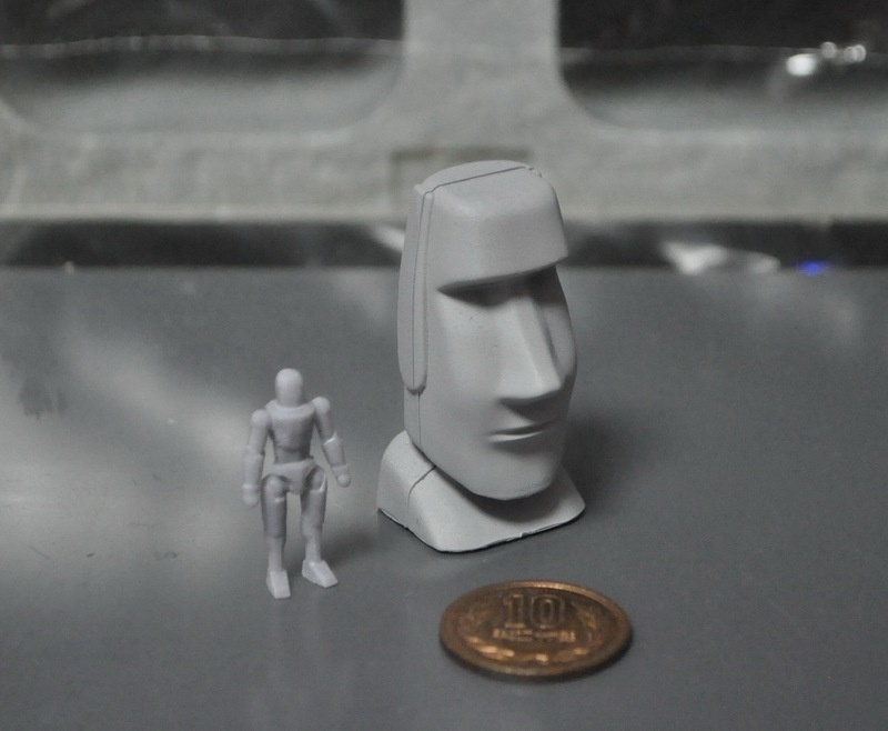 ガーランドCGワークス 1/60 モアイ型カプセル