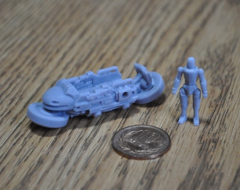 ガーランドCGワークス 1/60 フローターバイク AK24S