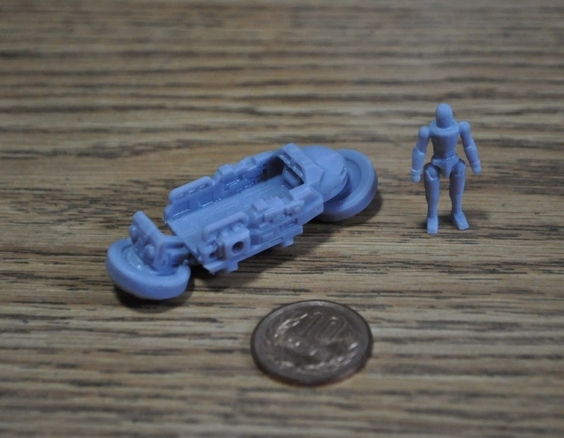 ガーランドCGワークス 1/60 フローターバイク AK24S