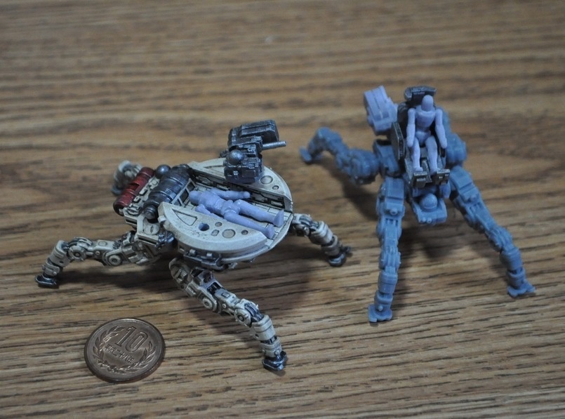 ガーランドCGワークス 1/60 オリジナルメカ 自律4脚型 AK24S