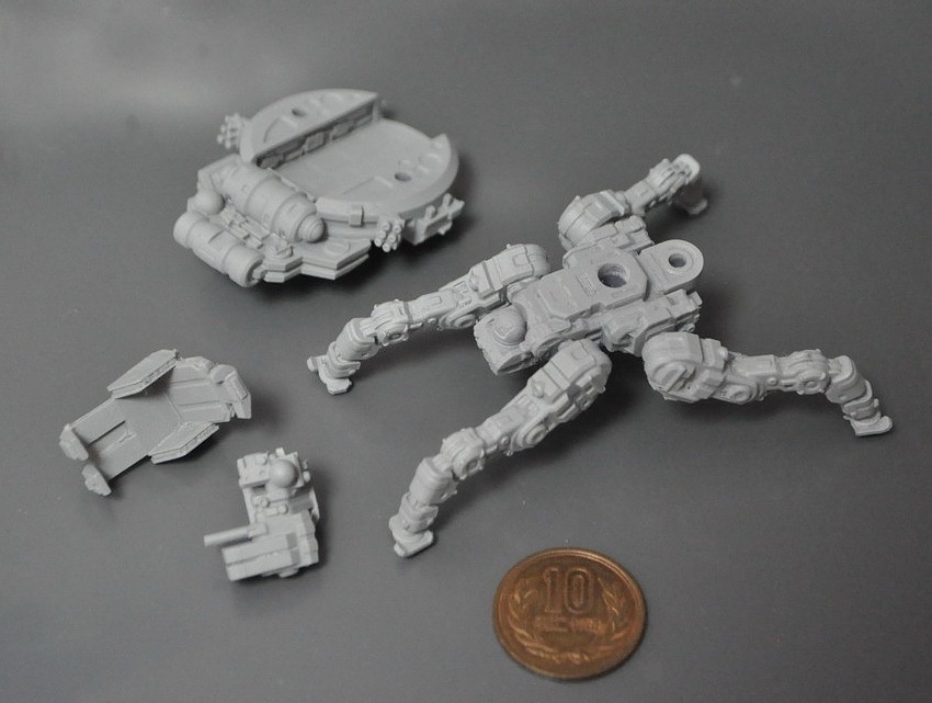 ガーランドCGワークス 1/60 オリジナルメカ 自律4脚型 AK24S