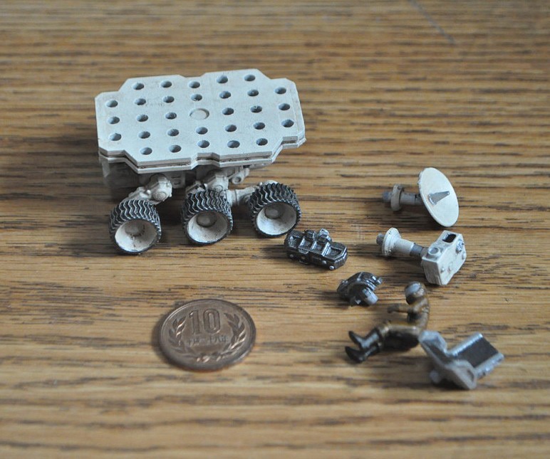 ガーランドCGワークス 1/60 オリジナルメカ 無人ローバー型AK24W