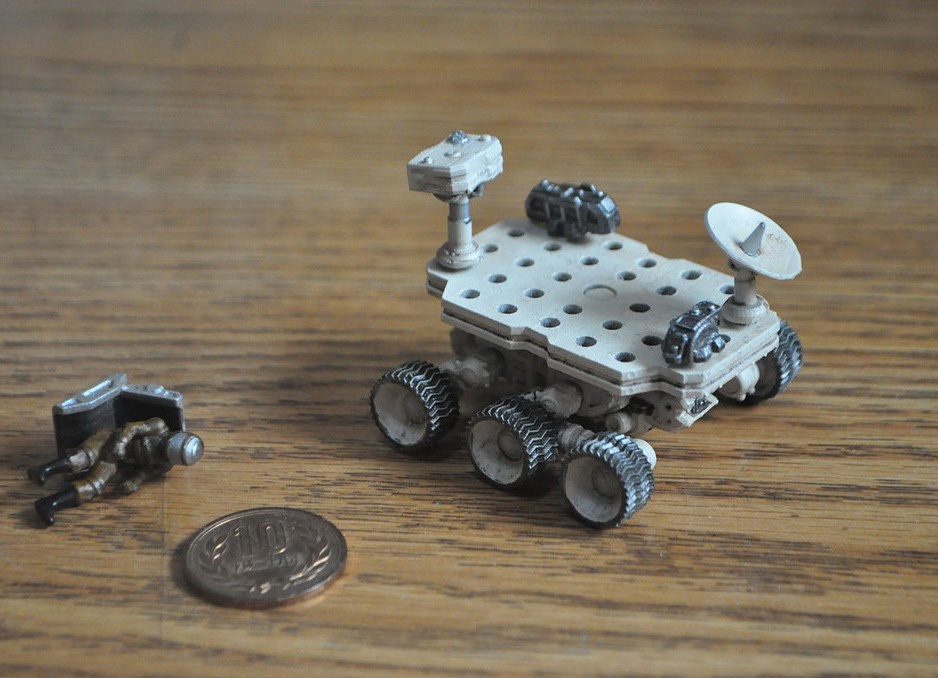 ガーランドCGワークス 1/60 オリジナルメカ 無人ローバー型AK24W