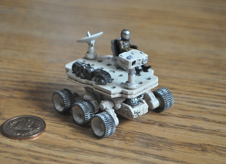 ガーランドCGワークス 1/60 オリジナルメカ 無人ローバー型AK24W