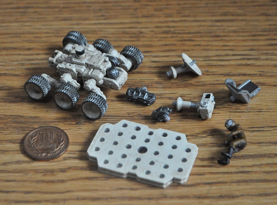 ガーランドCGワークス 1/60 オリジナルメカ 無人ローバー型AK24W