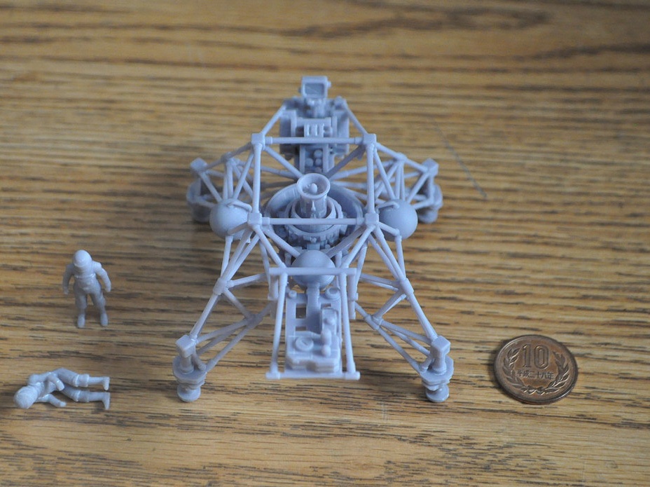 ガーランドCGワークス 1/60 オリジナルメカ 惑星探査訓練機LLRV型