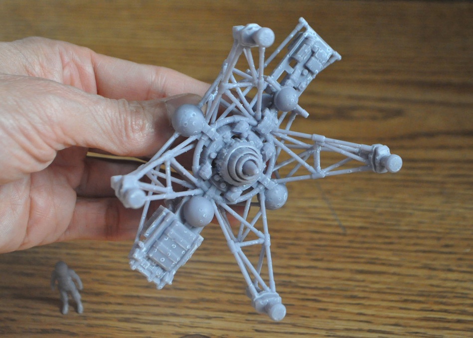 ガーランドCGワークス 1/60 オリジナルメカ 惑星探査訓練機LLRV型