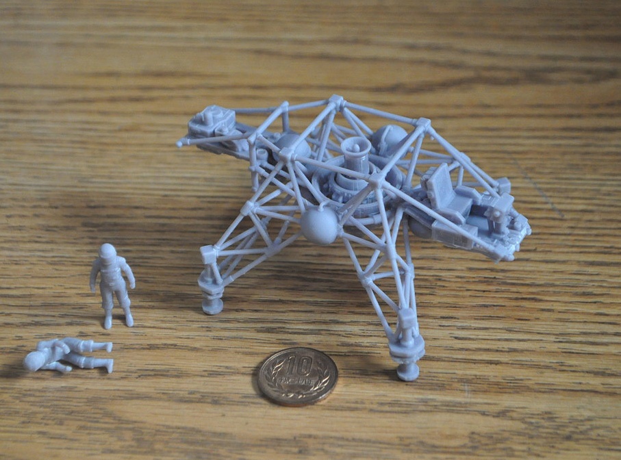 ガーランドCGワークス 1/60 オリジナルメカ 惑星探査訓練機LLRV型