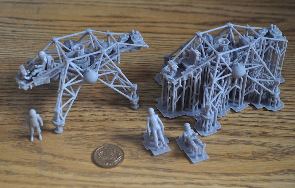 ガーランドCGワークス 1/60 オリジナルメカ 惑星探査訓練機LLRV型