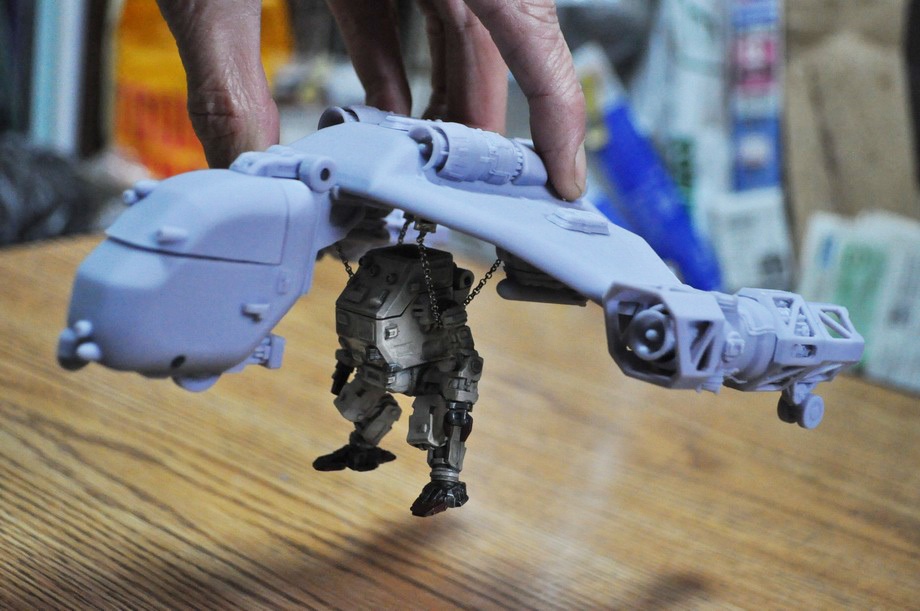 ガーランドCGワークス 1/60 オリジナルメカ 特殊輸送機"ArkFalcon"