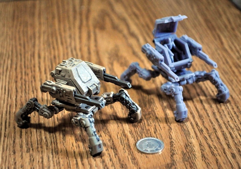 ガーランドCGワークス 1/60 オリジナルメカ Leg4-Block2(小型多脚タイプ)