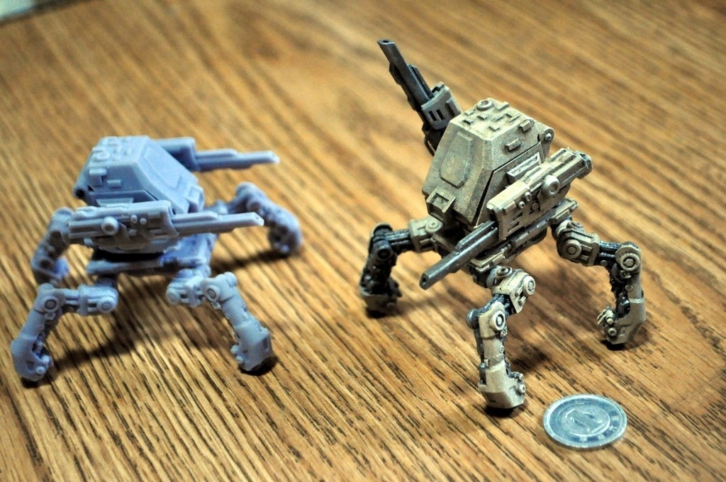 ガーランドCGワークス 1/60 オリジナルメカ Leg4-Block2(小型多脚タイプ)