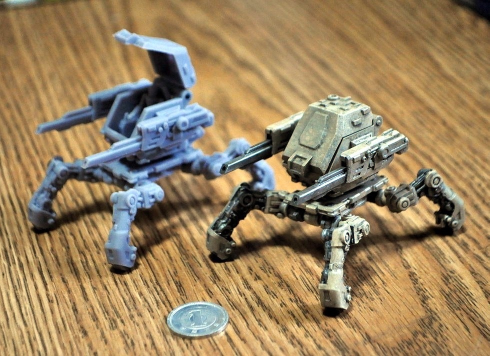 ガーランドCGワークス 1/60 オリジナルメカ Leg4-Block2(小型多脚タイプ)