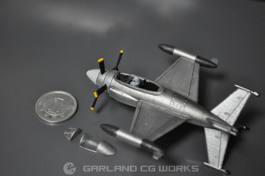 1/144スケール「XFV-1 サーモンVTOL実験機」