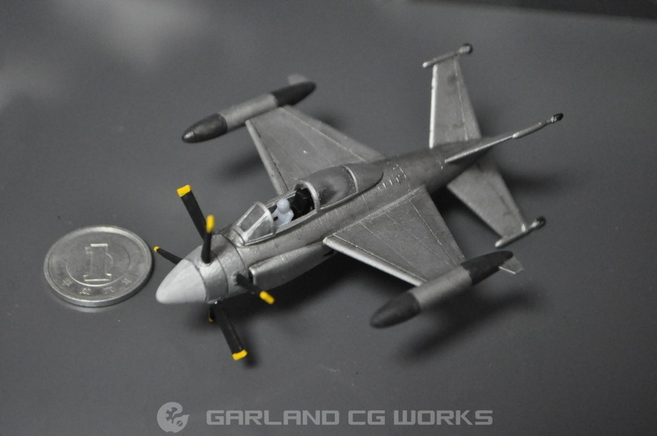 1/144スケール「XFV-1 サーモンVTOL実験機」