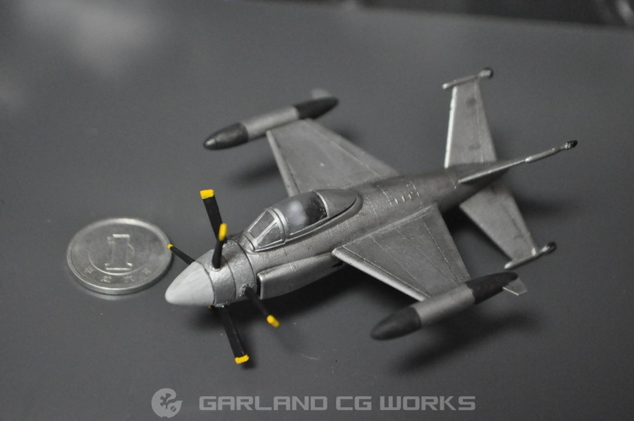 1/144スケール「XFV-1 サーモンVTOL実験機」