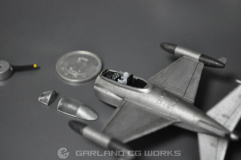 1/144スケール「XFV-1 サーモンVTOL実験機」