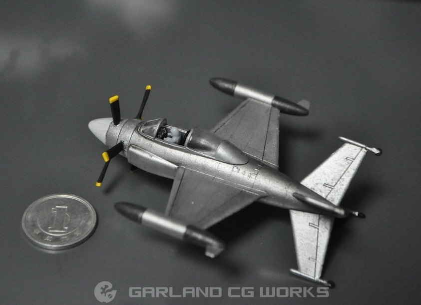 1/144スケール「XFV-1 サーモンVTOL実験機」