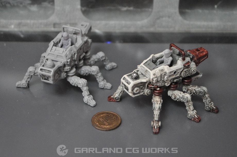 ガーランドCGワークス 1/60 オリジナルメカ 6脚小型ビークル「ロック・レッグ」