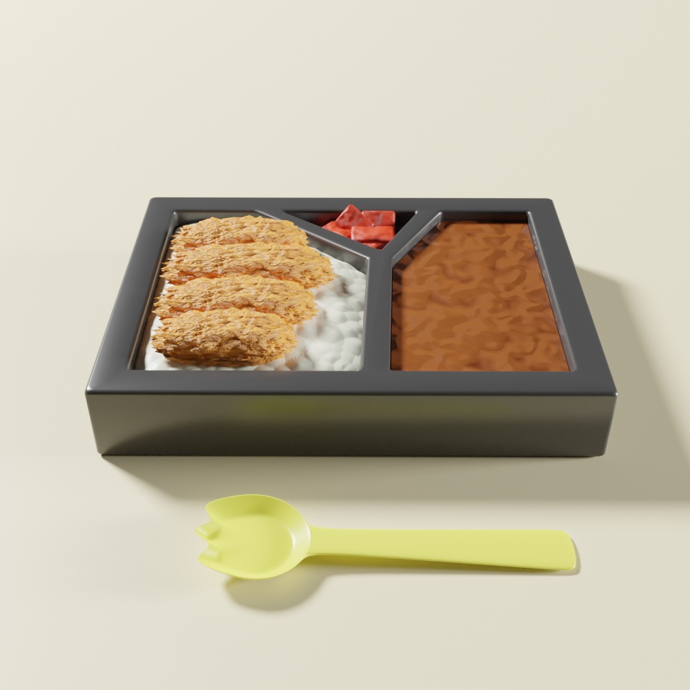 カツカレー弁当