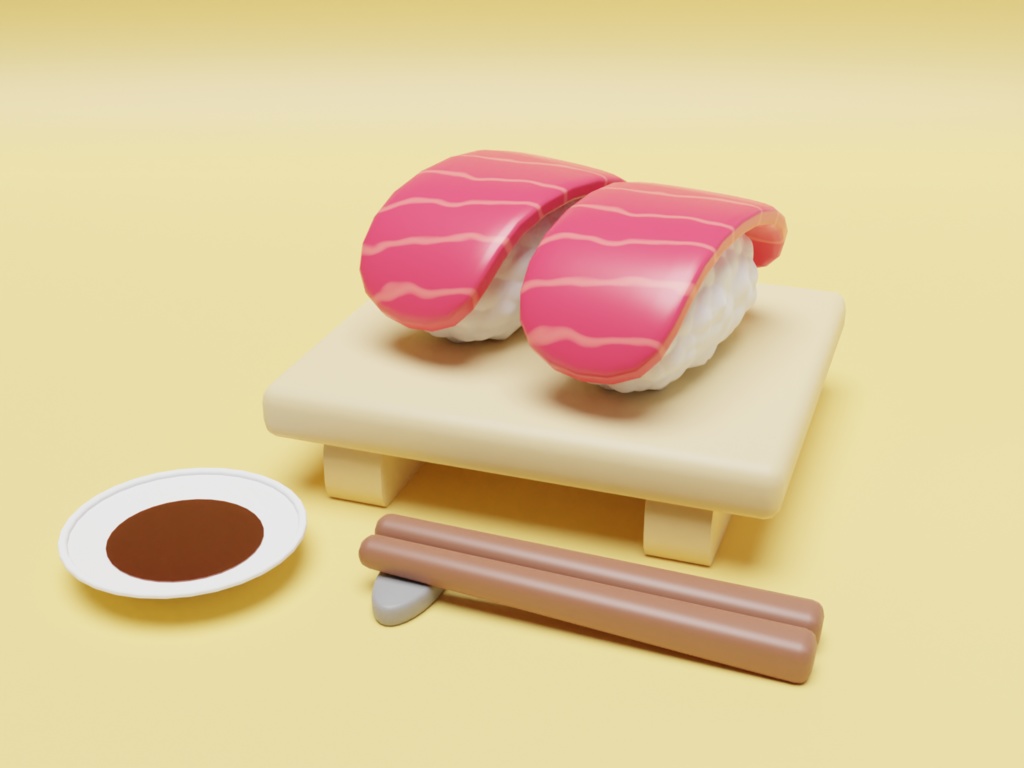 お寿司（マグロ）