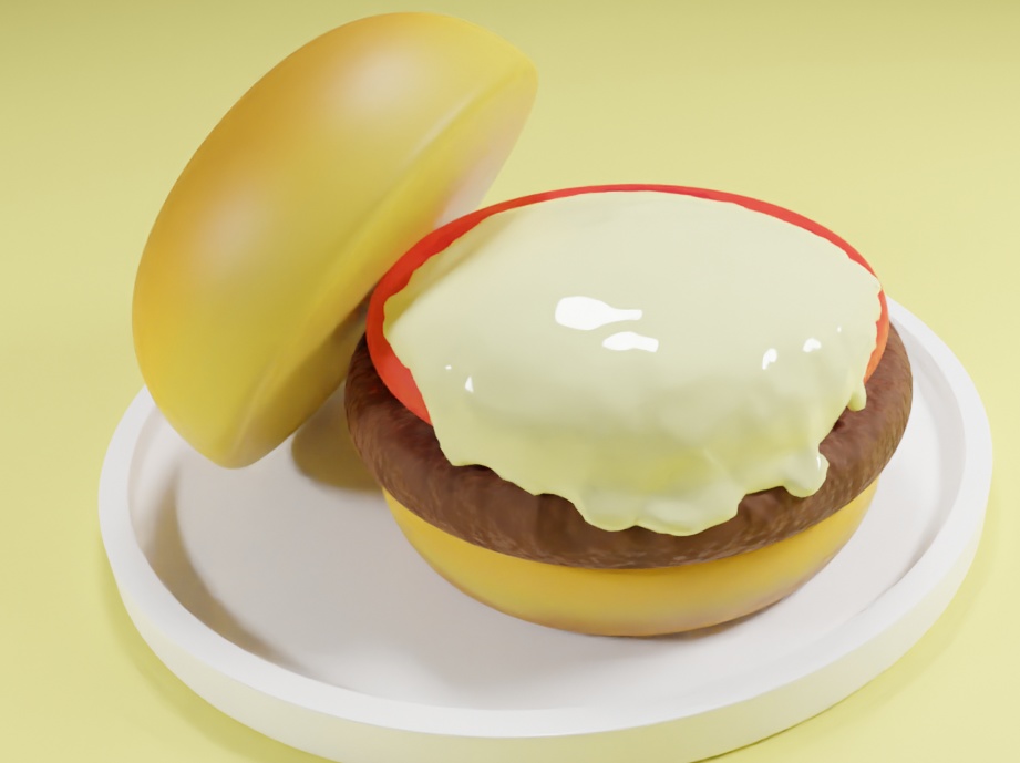 とろ~りチーズバーガー