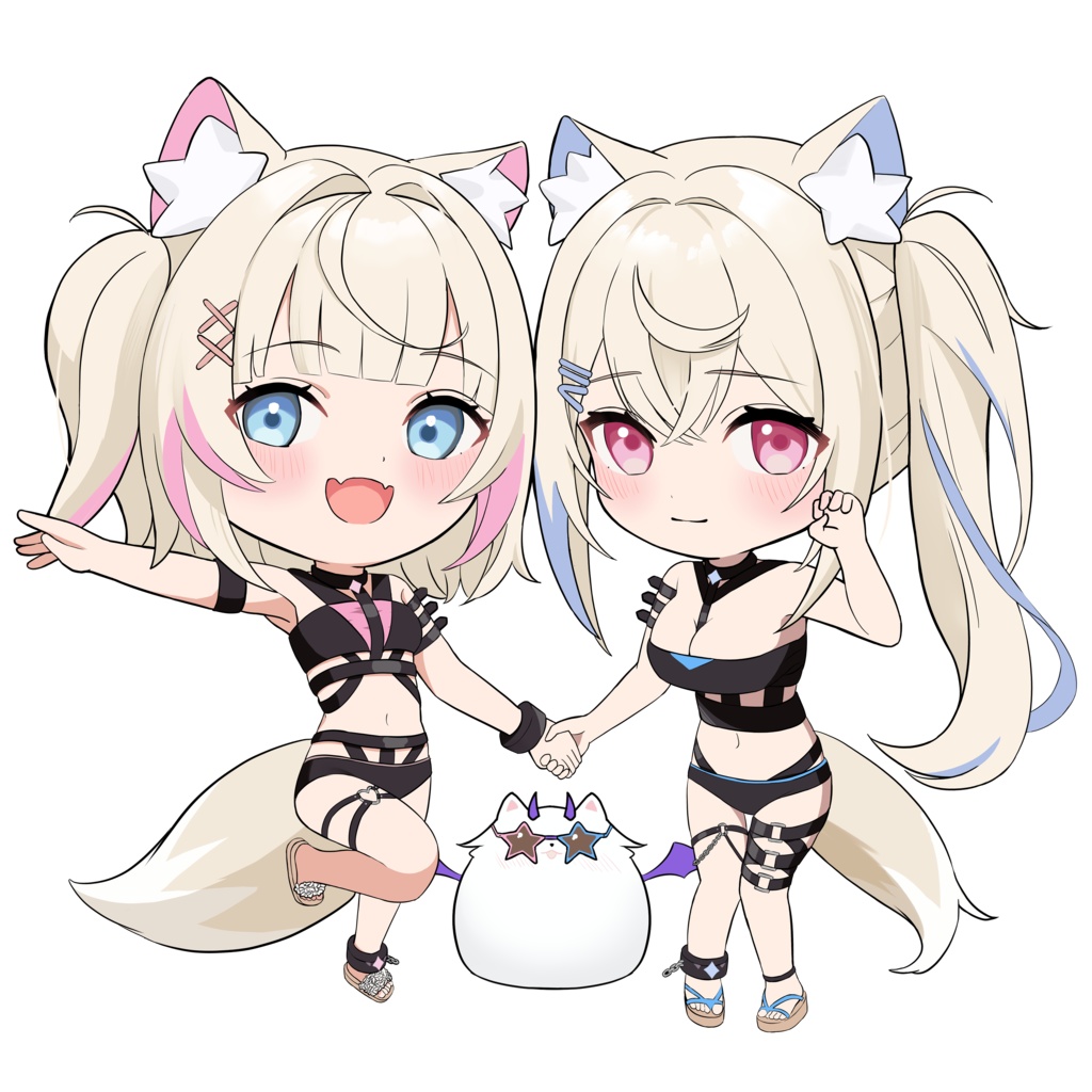 フワモコ ver.水着 アクリルキーホルダー