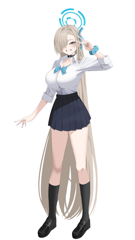 ブルーアーカイブ 一ノ瀬アスナ ver.制服 アクリルフィギュア