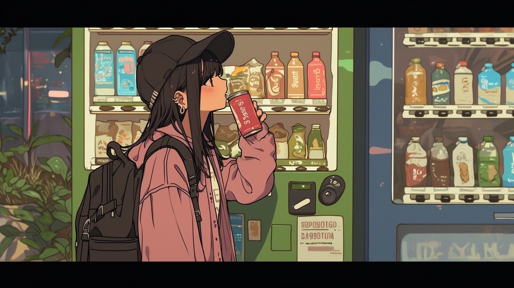 【無料あり】【Free BGM】『自販機に寄り道』ループ加工済み