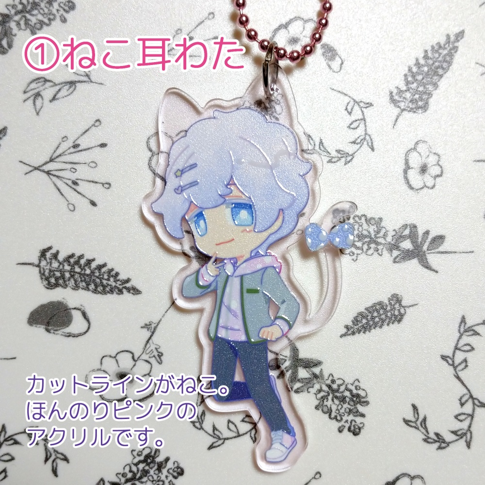 わたくんアクリルグッズたち